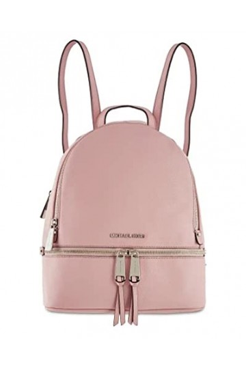Michael Kors Rhea Zip Sac à dos Taille M Rose fumé , Rose fumée., Mid Size