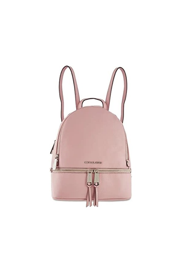 Michael Kors Rhea Zip Sac à dos Taille M Rose fumé , Rose fumée., Mid Size