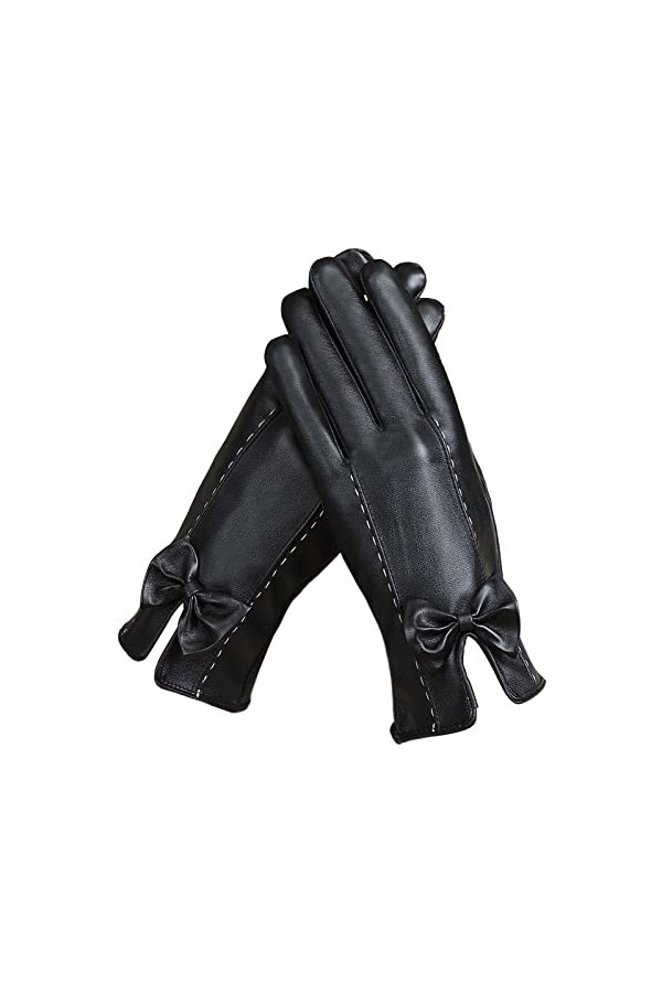 Gants Femme Écran Tactile Gants Thermiques Gants Hiver Respirant Protection Froid Gants Vélo Imperméable Coupe-Vent Hiver Gan