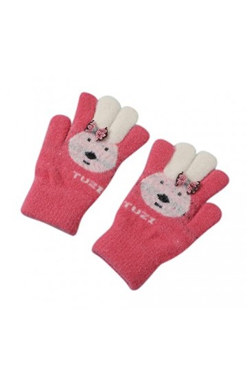 Allbestop Noel gants Gants En Satin,Gants Hiver Enfant 10 Ans Mitaines Femme Hiver Moufles Enfant 6 Ans Gants Jetables Tour D