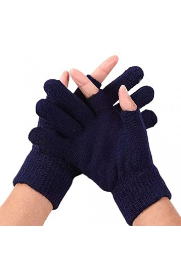 Allbestop Gants Chauds Gants Tricotés Flanelle,Gants De Chasse Gants Chauds Pour Femme Mitaine Chauffante Gants Chauffant Gan
