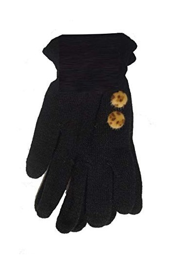 Gants tendance pour femme. - Noir - Taille unique