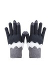 Gants chauds tricotés pour femmes et hommes - Pour lhiver - Pour rester au chaud - Pour golfs - Pour étudiants - Pour lexté