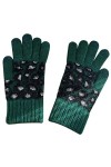 Moufles de ski pour homme et femme - Pour lhiver - Pour lhiver - Motif léopard - Coupe-vent - Imperméables - Gants déquita