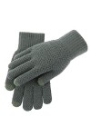 Gants tricotés dhiver et dautomne chauds et épais et gants en laine pour homme Gants Mitaines pour femmes par temps froid, 