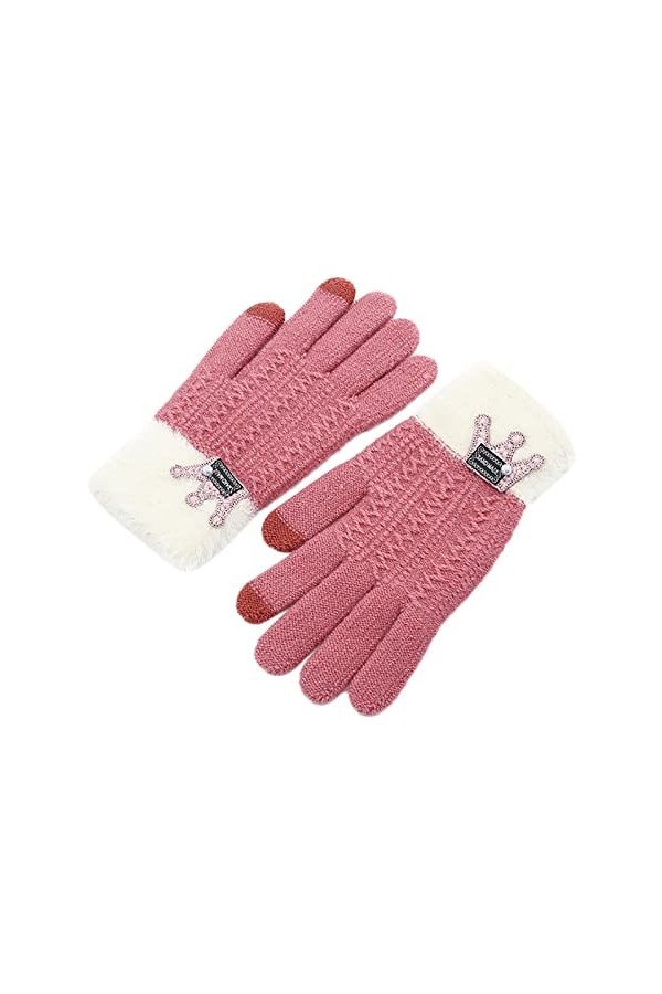Moufles de ski dhiver pour homme et femme - Coupe-vent - Imperméables - Pour lextérieur - Pour lhiver - Écran tactile