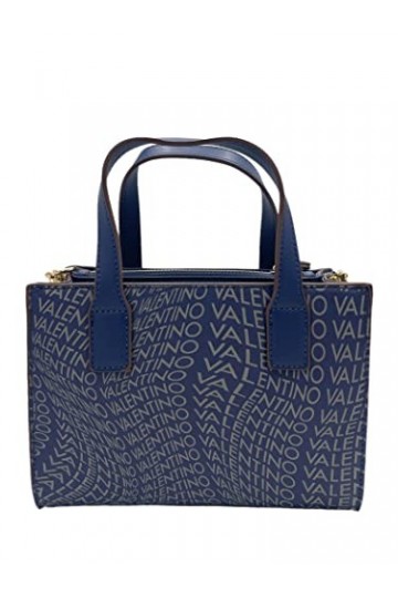 Valentino 6 Go-Samosa, Sac à Dos pour Homme Femme, Bleu/Gris, Taille Unique