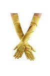 Moufles pour femme - Gants dhiver chauffants pour temps froid - Longueur du doigt - Coude - Opéra - Mariage - Gants de danse