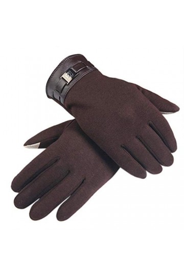 TIFIY - Gant - Uni - Femme - Marron - Taille unique