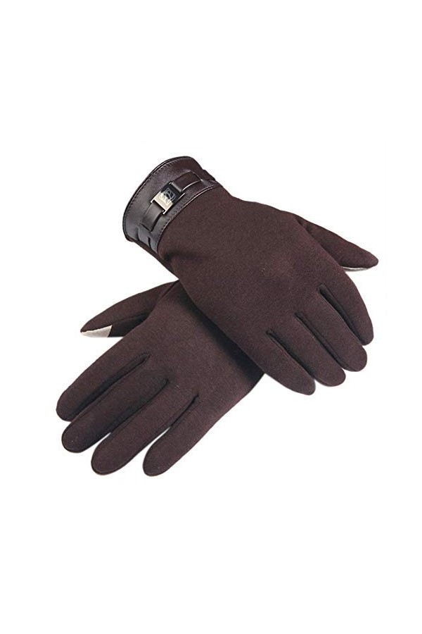 TIFIY - Gant - Uni - Femme - Marron - Taille unique