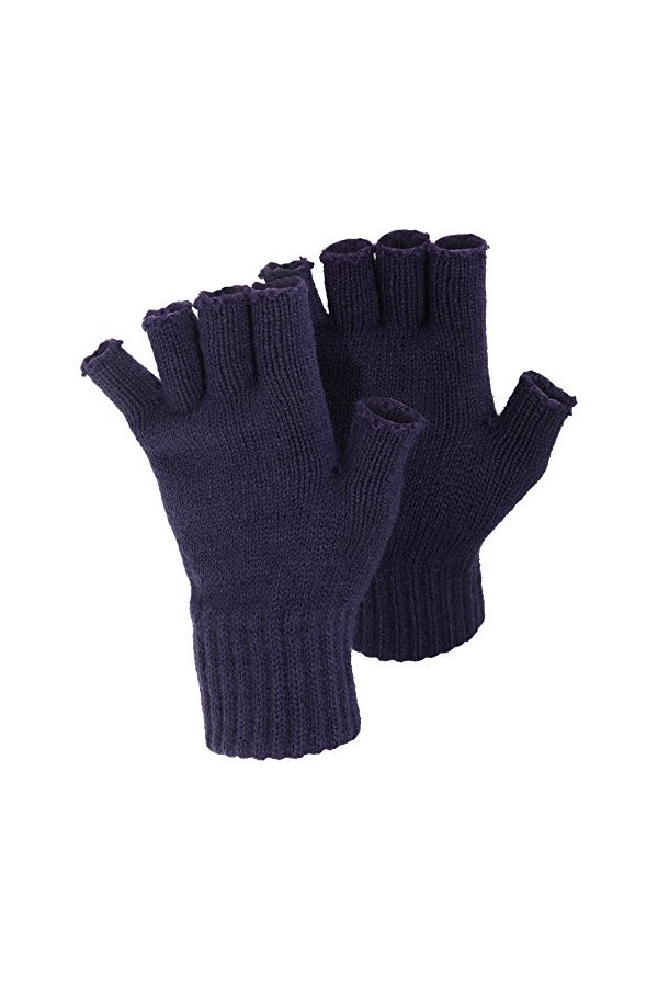 FLOSO - Mitaines thermiques - Femme Taille unique Bleu marine