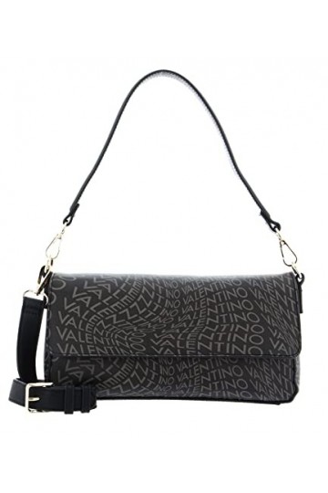 Valentino 6 Go-Samosa, Sac à Dos pour Homme Femme, Noir/Gris, Taille Unique