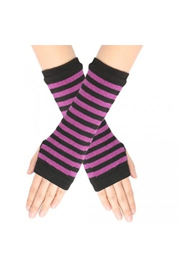 Allbestop Gants Chauds Mitaines Longues En Tricot,Gants Neige Gants Noir Deguisement Moufles Pour Poussette Gants Latex Gants