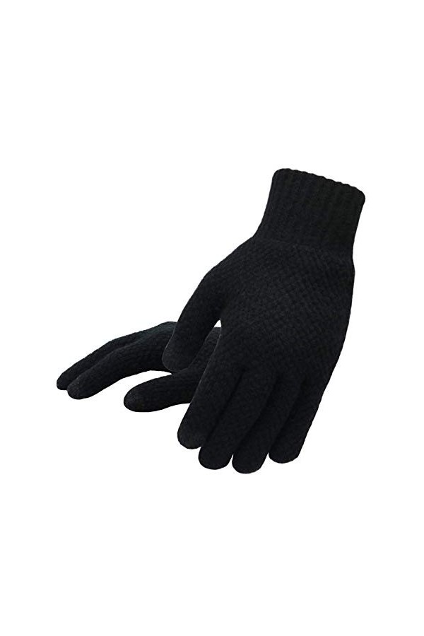 Allbestop Gants Chauds Mitaines Gants dhiver en Peluche,sous Gants Chauffants Moto Gants Chaud Mitaines Femme Gants Hiver Ve