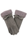 Gants thermiques pour femmes Gants thermiques épais coupe-vent Moufles faites à la main Gants dhiver pour femmes Gants éléga