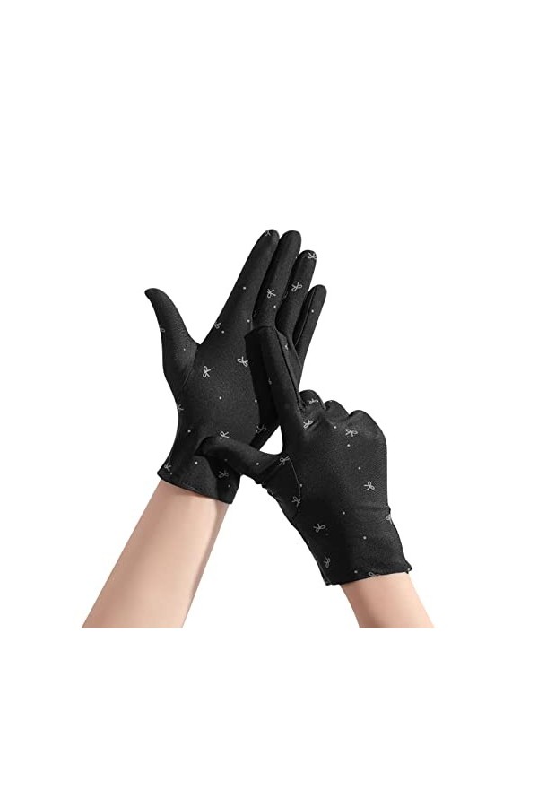 Gants unisexes en soie glacée pour la pêche et léquitation, pour femme - Isolation par temps froid, kaki, taille unique