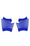 TDEOK Gants blancs pour femme Fishnet - Gants de style poule - Gants en maille - Gants de fête - Gants dhiver chauds - Pour 