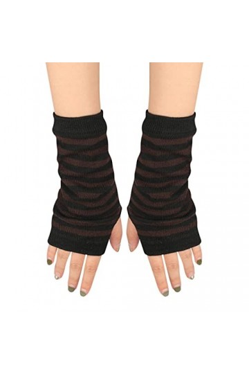 Gants mitaines combo avec poche pour adulte Gants dextérieur pour femme Plus velours épais Mitaines avec trou pour le pouce 