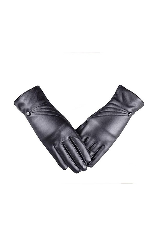 TIFIY - Gant - Uni - Femme - Noir - Taille unique