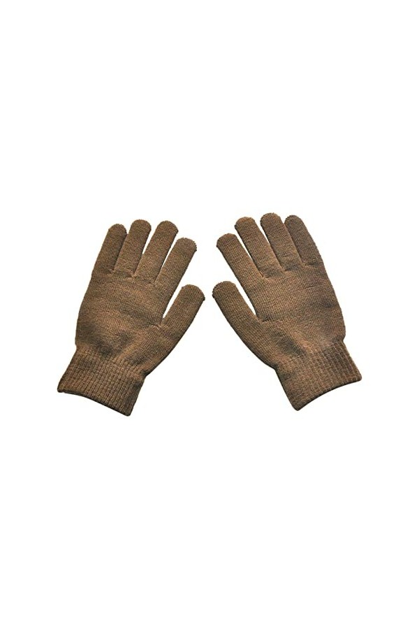 NIUREDLTD Gants dhiver tricotés dhiver sans doigts Accessoires Cosplay Bras Doux Chaud Tricot Gants dhiver Automne Unisexe