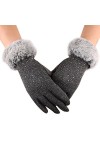 STKOOBQ Gants de sport pour femme - Mode dextérieur - Gants chauds - Taille L - Rouge - Taille unique