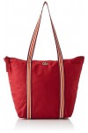 Lacoste NF3619YA, Sac Cabas Femme, Bordeaux, Taille Unique