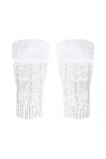 Gants Chauds Mitaines Unisexes Extensibles En Tricot,Gants Adolescent Des Gants Chauffants Mitaines Moufles Gants Hiver Velo 