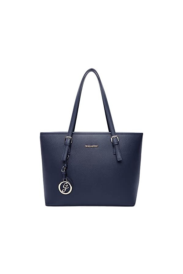 Gallantry - Sac à Main Femmes Grande Capacité - Sac Cabas Cours Format A4 Lycée - Sac Porté Epaule Fourre-tout Taille XL - Po