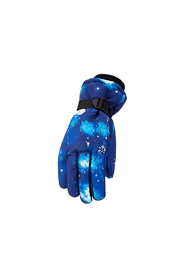 Gants de ski chauds dhiver pour homme et femme en peluche chaude pour le ski et léquitation pour femme, gants chauds et mig