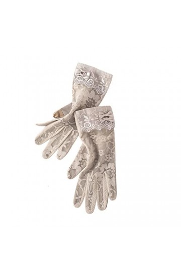 vreplrse 1 paire femmes gants dentelle mariage élégant mitaine écran tactile mitaine habillage style vêtements décoration cyc