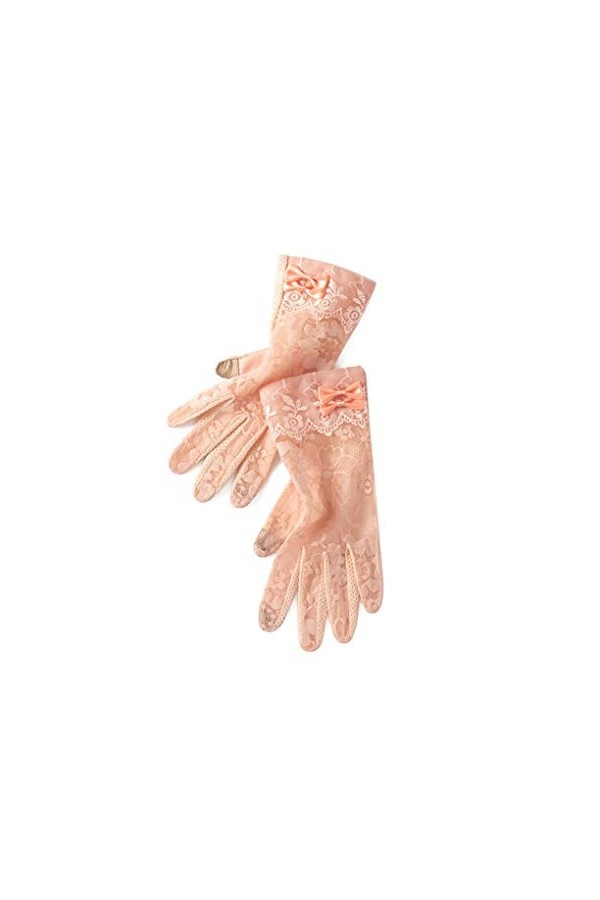 vreplrse 1 paire femmes gants dentelle mariage élégant mitaine écran tactile mitaine habillage style vêtements décoration cyc
