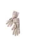 WUUISDNX 1 paire femmes gants dentelle fête mariage mitaine écran tactile antidérapant mitaine style main décoration équitati
