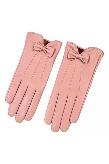 hahuha Moufles pour femme par temps froid chauffants tendance dentelle papillon broderie polaire gants gants de conduite gant