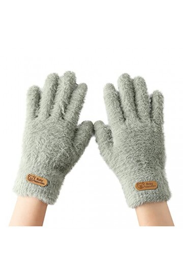 Gants gants mitaines combo avec poche gants chauds pour écran hiver épais automne ski écran gants hiver toucher hiver gants t