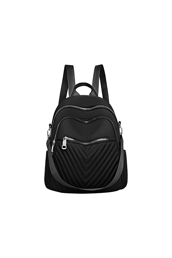 ZEELIY Sac À Dos Femme Anti Vol À Bandoulière Pu Cuir Sac A Dos En Pu Cuir DÉcole De Mode De Loisirs De De Grande Capacité P