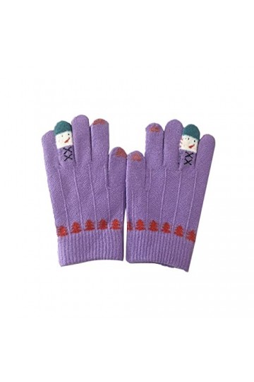 TDEOK Costume Dirndl rouge pour femme, automne, hiver, décontracté, mignon, petit bonhomme de neige, moufles en nylon tricoté