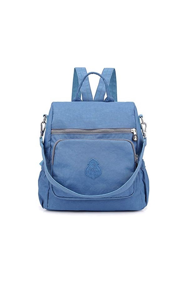 Estwell Sac à Dos Femme Antivol Sacs à Bandoulière Sac Décole Collège Fille Sac de Scolaire Étudiant Mode Grand Capacité voy