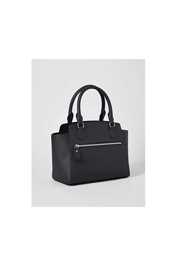 Lacoste Femme Nf2594dc sac à main femme porté femme, Noir, Taille unique EU
