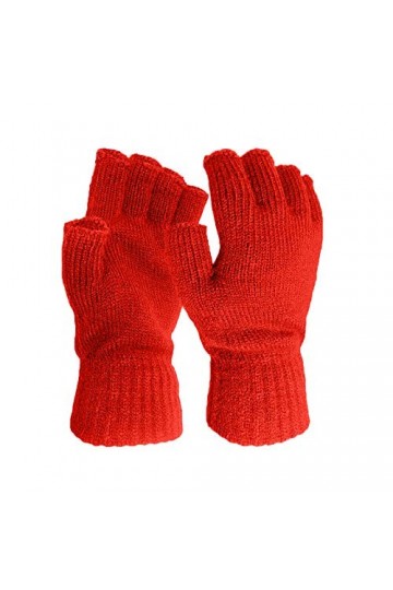 Gants dhiver chauds pour femme avec doublure en polaire confortable - Moufles chaudes pour écran tactile - Gants tricotés av
