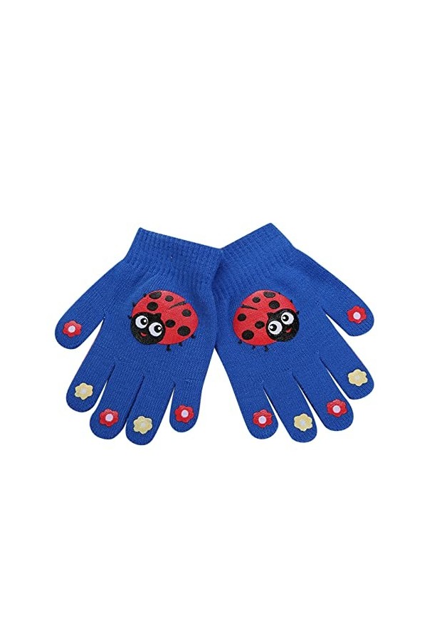 Gants mitaines pour femmes par temps froid hiver mode mignon imprimé animal enfants à capuche tricot chaud gants femmes gants
