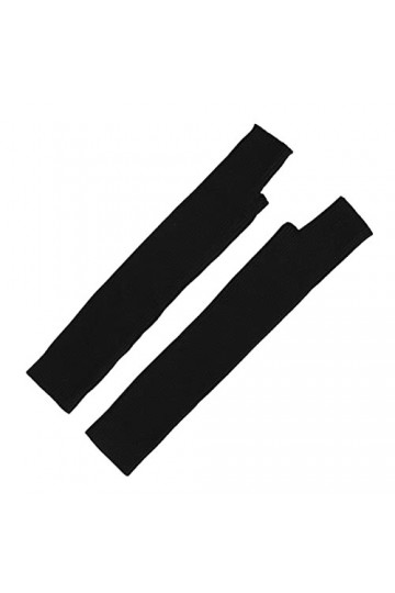 Cache-gants en cachemire pour femme avec manches longues pour le pouce et les bras, les doigts et les gants plus chauds