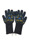 Moufles pour femme - Isolation par temps froid - Pour barbecue - Gants de cuisine - Résistance extrême - Gants de soudage au 
