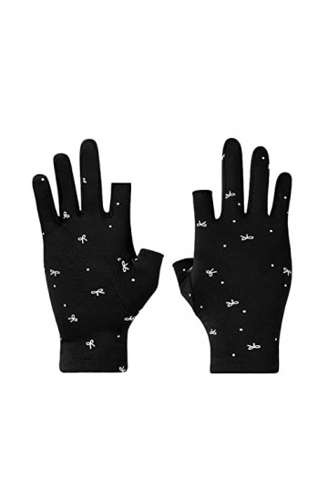 Black of Friday 2023 Gants sans doigts crème Gants dhiver moelleux Gants et moufles pour femme Gants de costume pour femme G