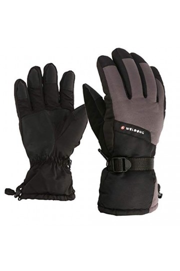 moufles Bebe Naissance Fille Gants dhomme de Sports de Neige en Plein air dhiver Chauds Gants de Mitaines de sécurité Coupe