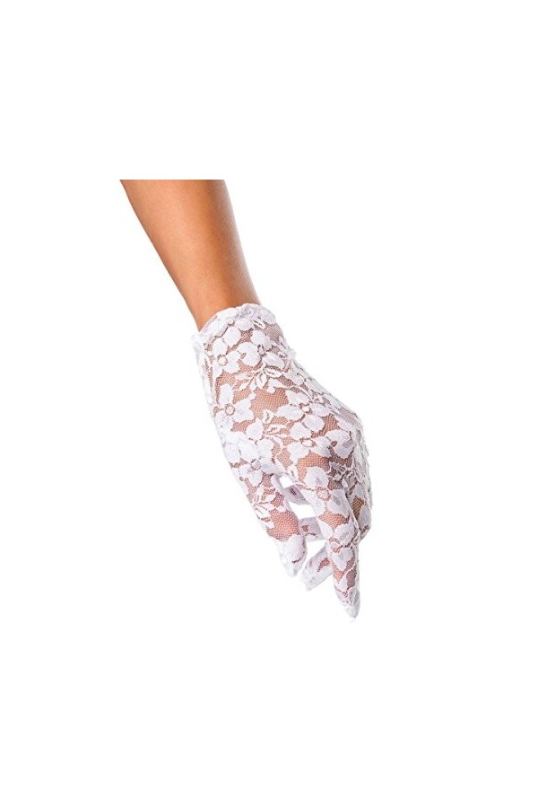 Toosexylingerie - Gant - Femme Taille unique - Blanc - Taille unique