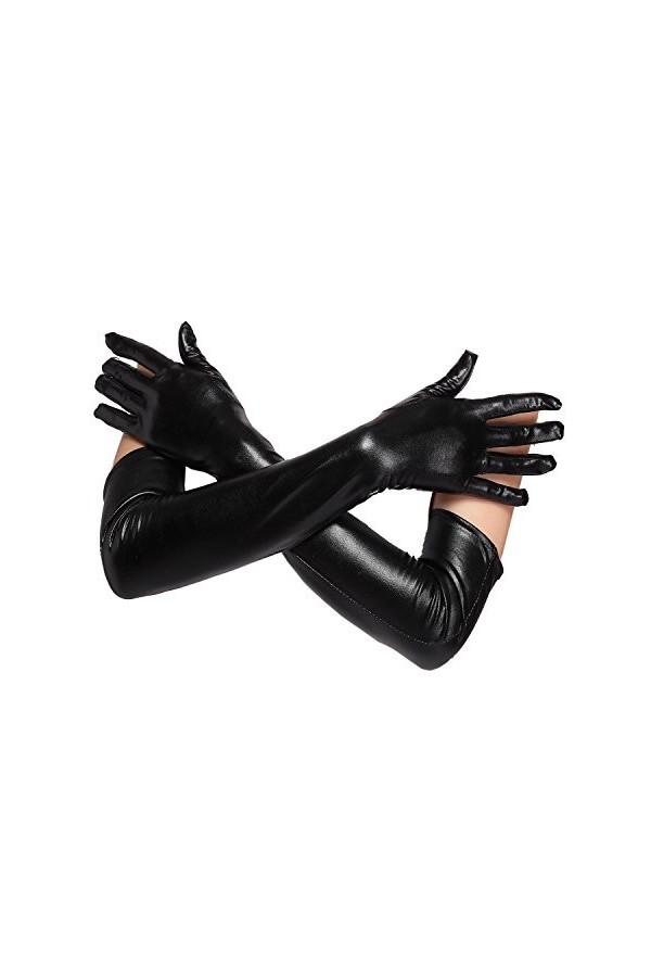 Gants longs jusqu’au coude, sexy, pour femme, 9053r, 85