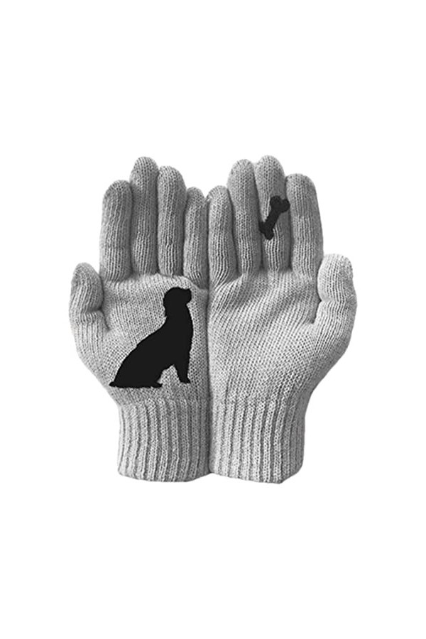 Tytlyworth Gants dhiver pour Femme, Gants Chauds en Tricot pour Femme | Moufles élastiques et Douces à la Mode, Gants pour C