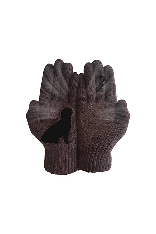 Tytlyworth Gants dhiver pour Femme, Gants Chauds en Tricot pour Femme | Moufles élastiques et Douces à la Mode, Gants pour C