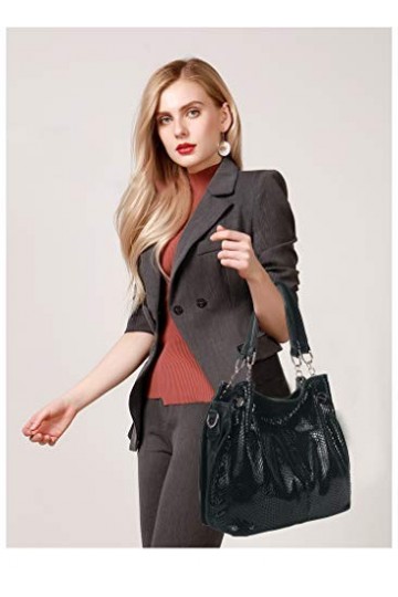 Kris&nbsp;Anna Hobo Sac à main porté épaule pour Femme Noir