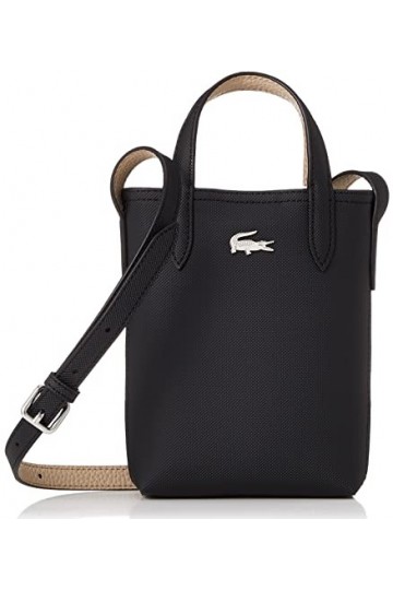 Lacoste Sac À Bandoulière Réversible Anna Femme Noir Krema
